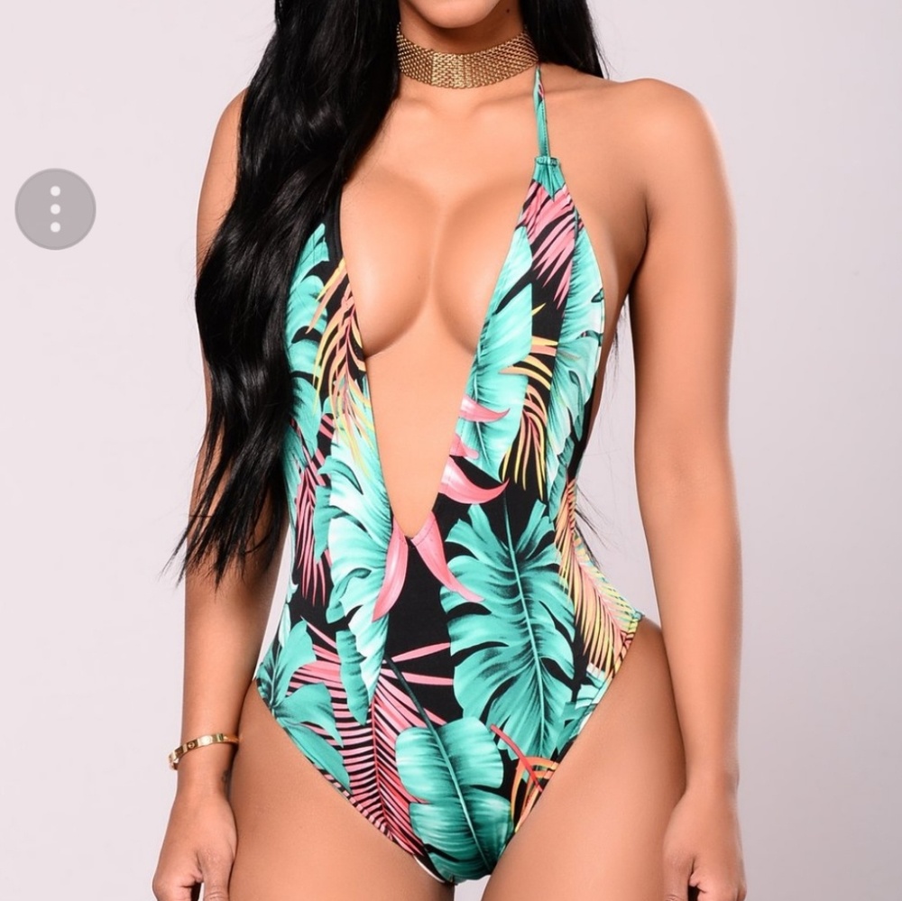 You're Welcome One Piece Tropical Size L
